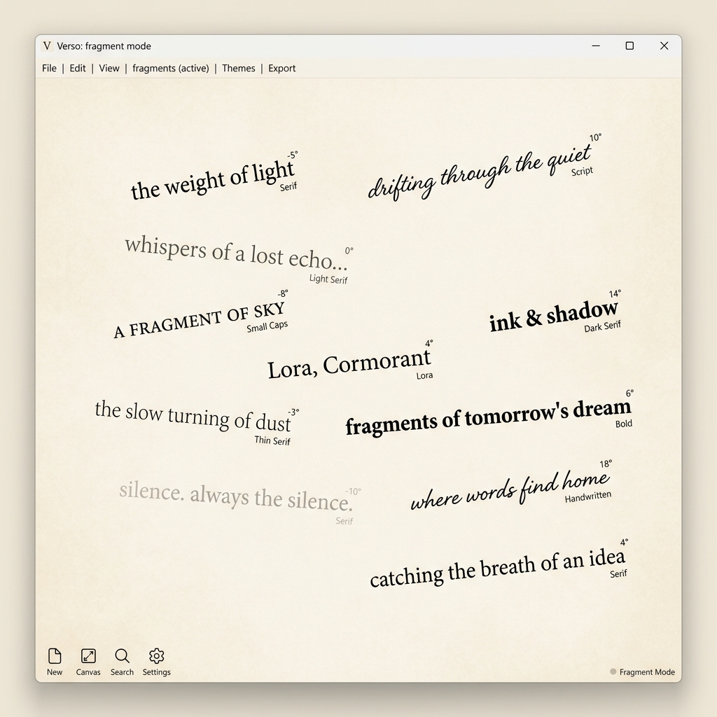 Lines become objects, not just paragraphs